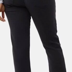 32 Degrees Ladies' Comfort Stretch Pants in black, size 14.